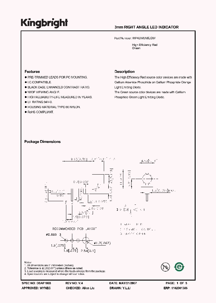 WP42WUMEGW_1336553.PDF Datasheet