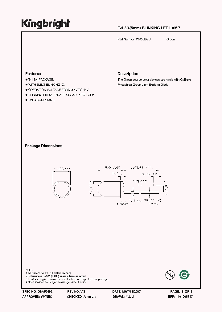 WP56BGD_1336582.PDF Datasheet