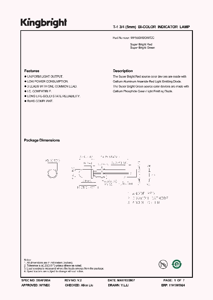 WP59SRSGWCC_1336607.PDF Datasheet