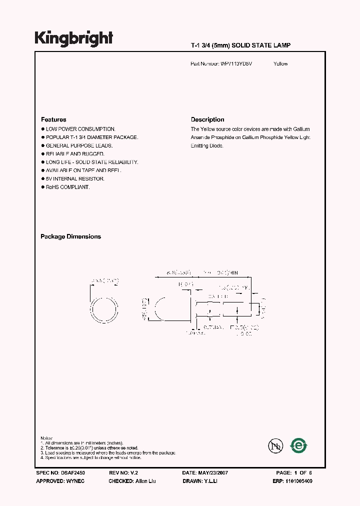 WP7113YD5V_1336687.PDF Datasheet