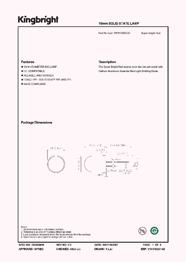 WP813SRCD_1336756.PDF Datasheet