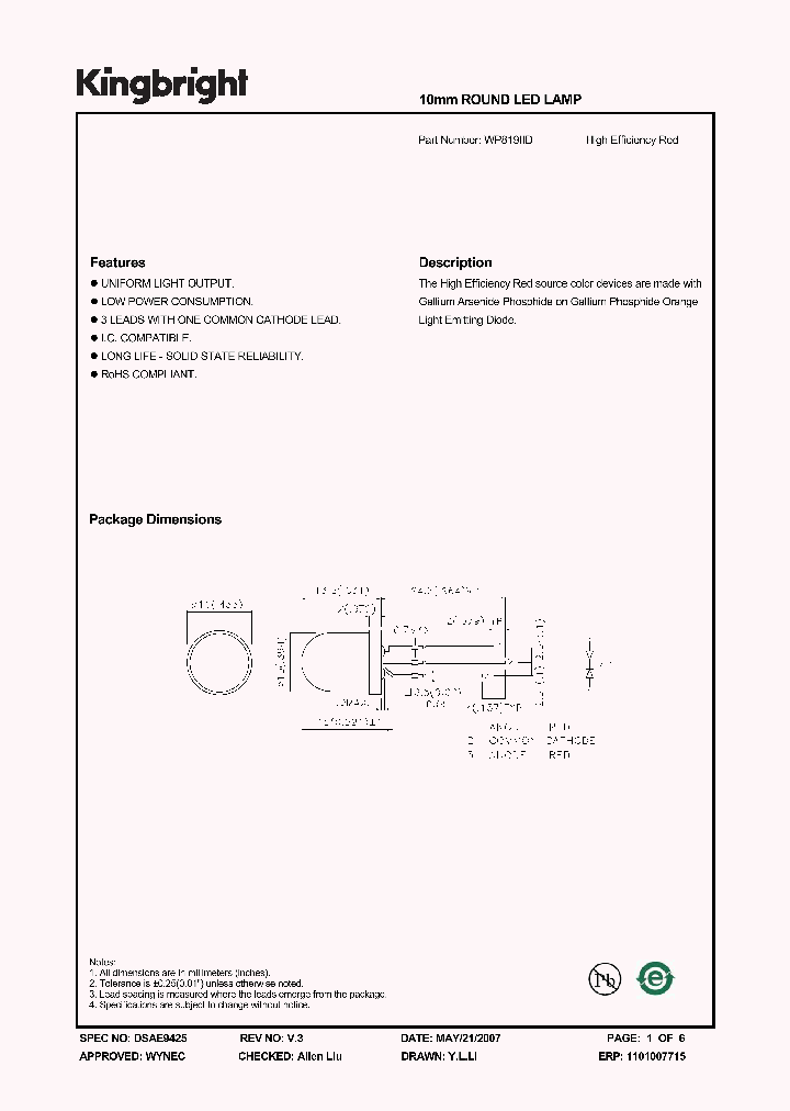 WP819IID_1336767.PDF Datasheet
