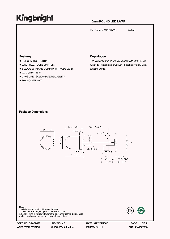 WP819YYD_1336770.PDF Datasheet