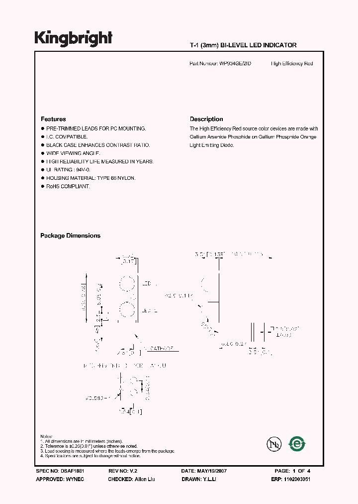 WP934GE2ID_1336776.PDF Datasheet