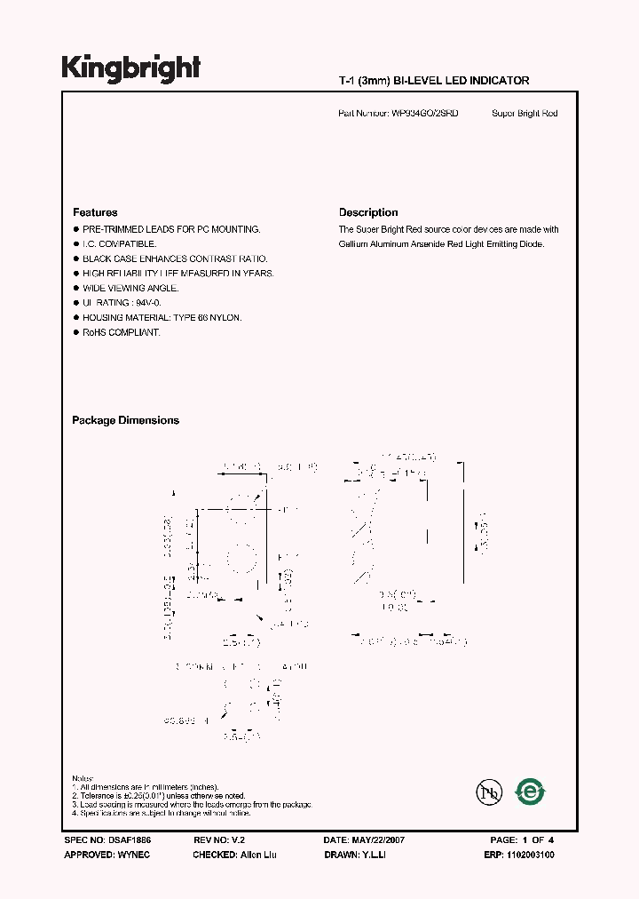 WP934GO-2SRD_1336782.PDF Datasheet