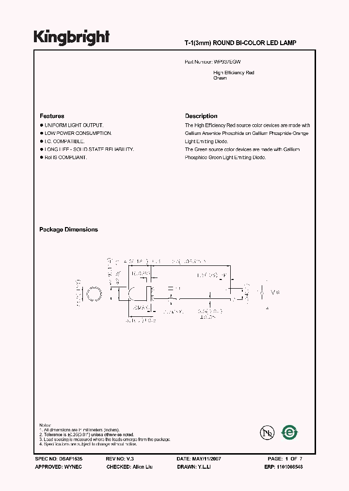 WP937EGW_1336810.PDF Datasheet