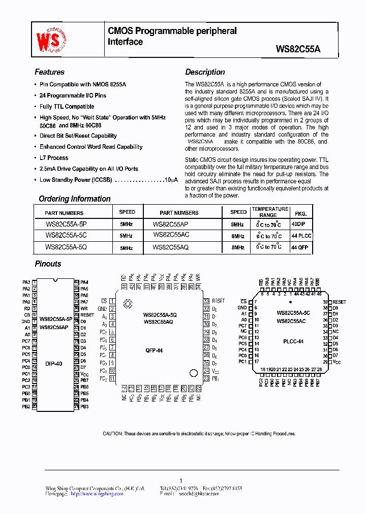 WS82C55AQ_1336891.PDF Datasheet