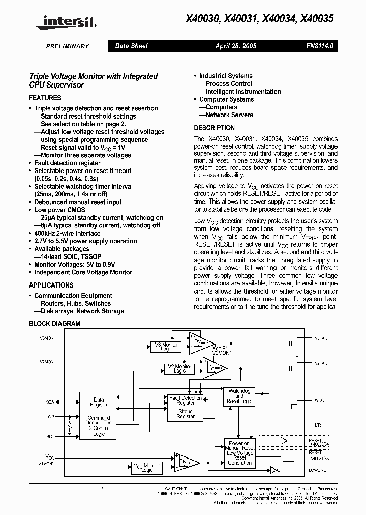 X40035_1060438.PDF Datasheet