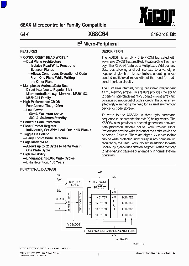 X68C64SM_1337263.PDF Datasheet