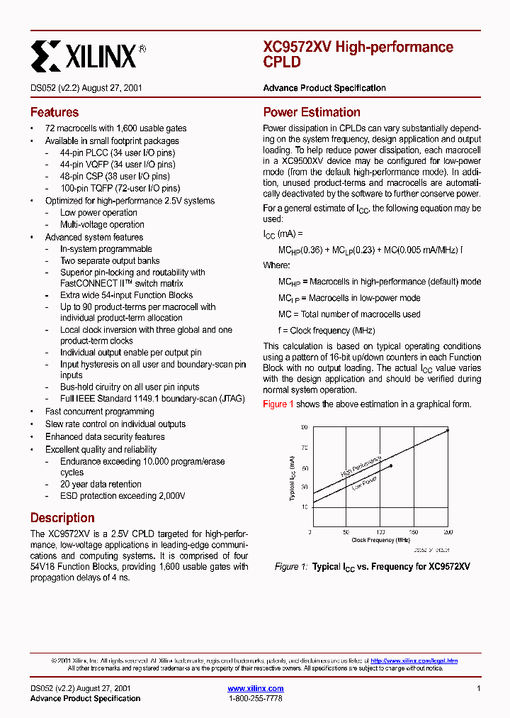 XC9572XV-7VQ44I_1337707.PDF Datasheet