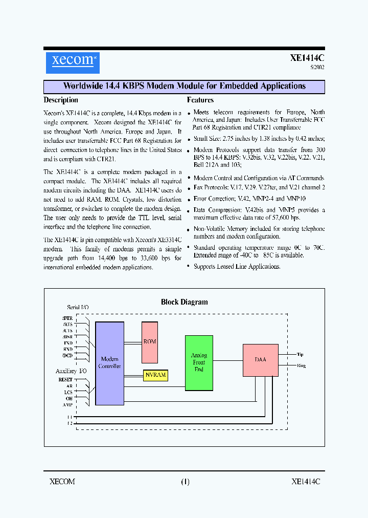 XE1414_1179691.PDF Datasheet