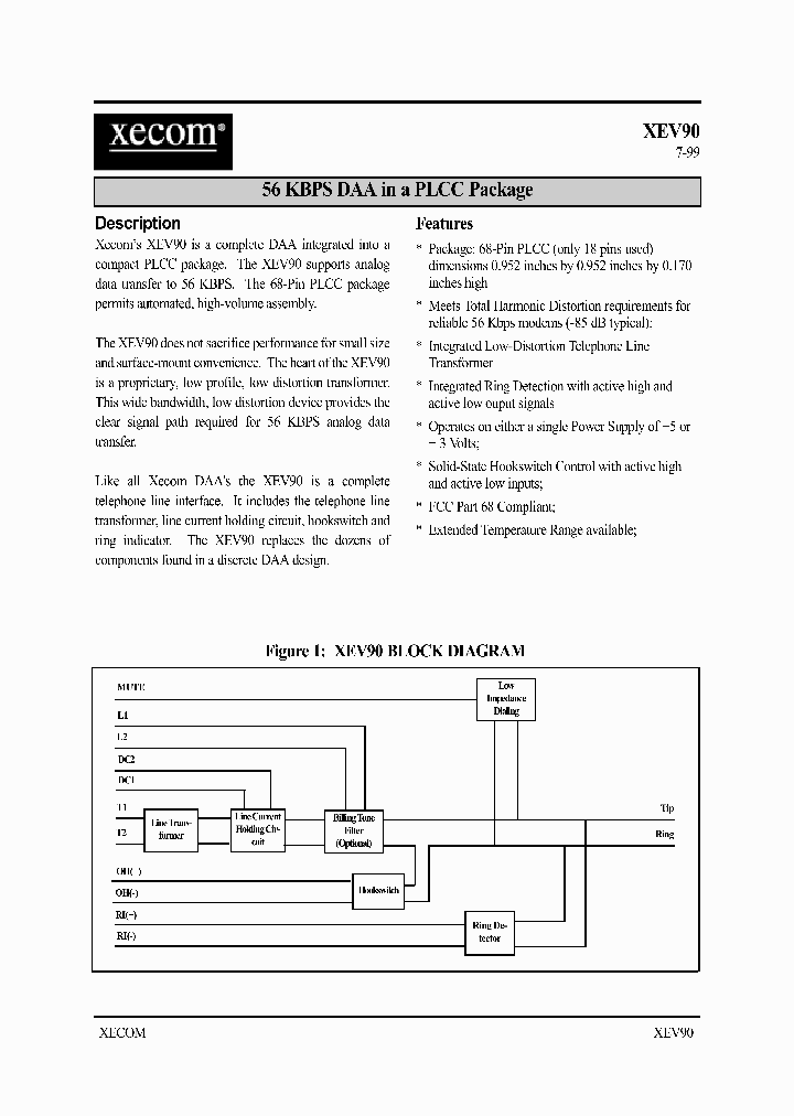 XEV90_1337794.PDF Datasheet