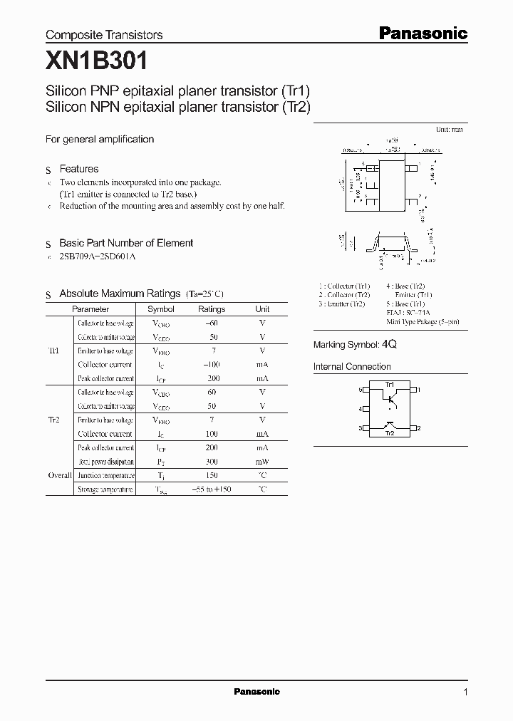 XN1B301_1337892.PDF Datasheet