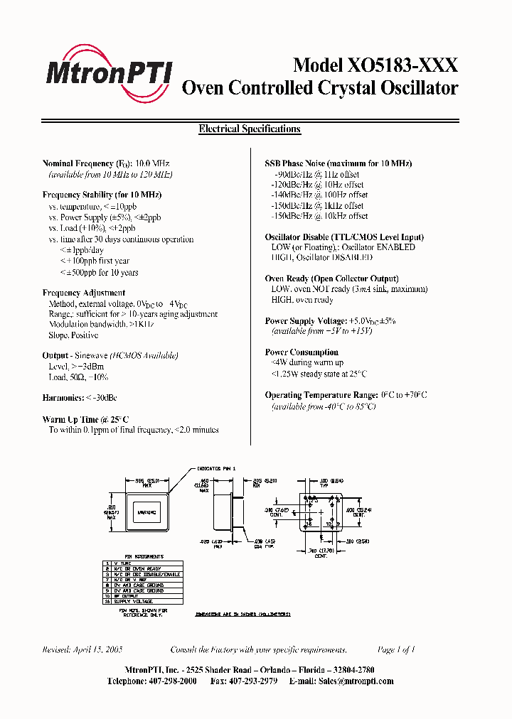 XO5183_1096582.PDF Datasheet