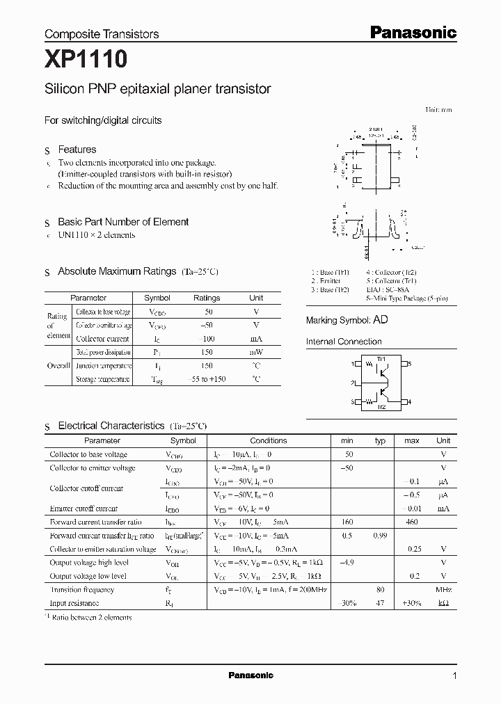 XP1110_1338016.PDF Datasheet
