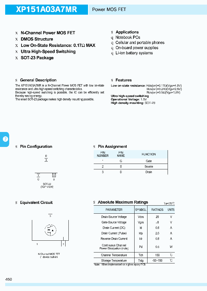 XP151A03A7MR_1338056.PDF Datasheet