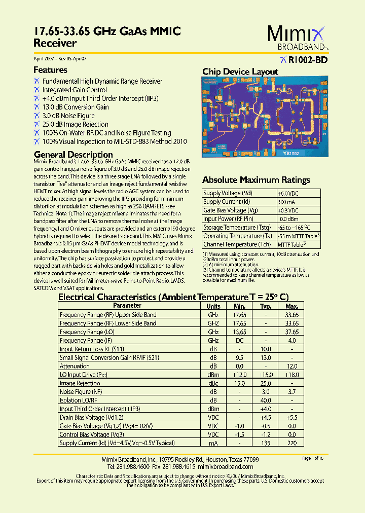 XR1002-BD_1338141.PDF Datasheet