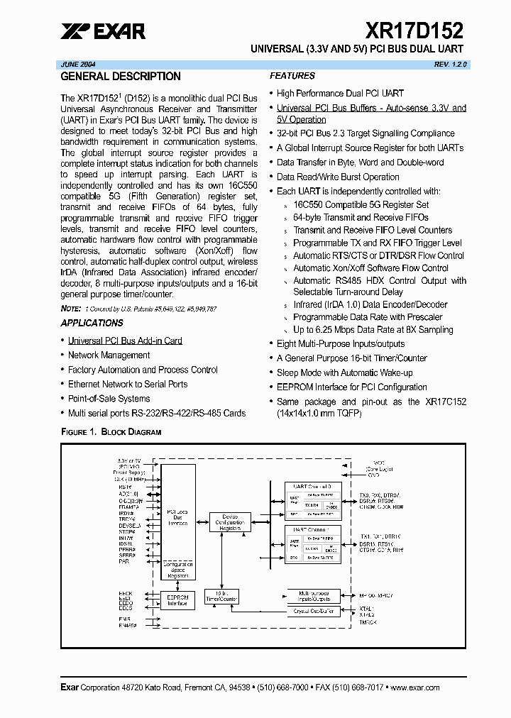 XR17D152IM_1338213.PDF Datasheet