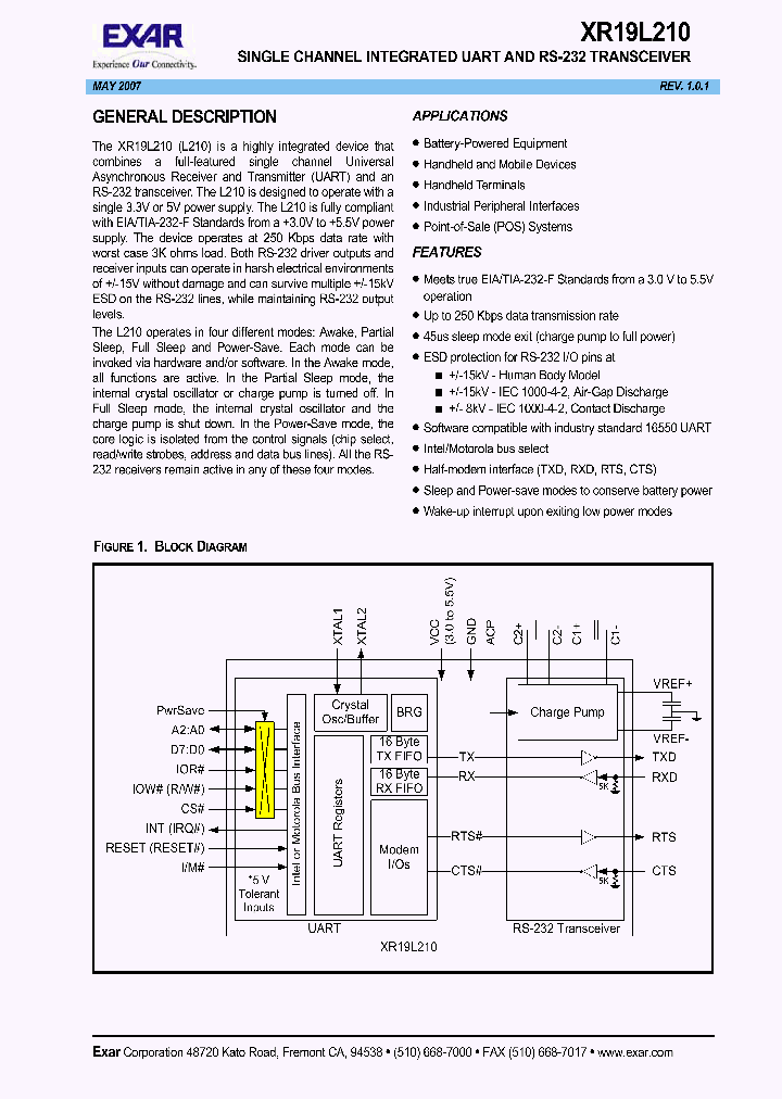XR19L21007_1338225.PDF Datasheet