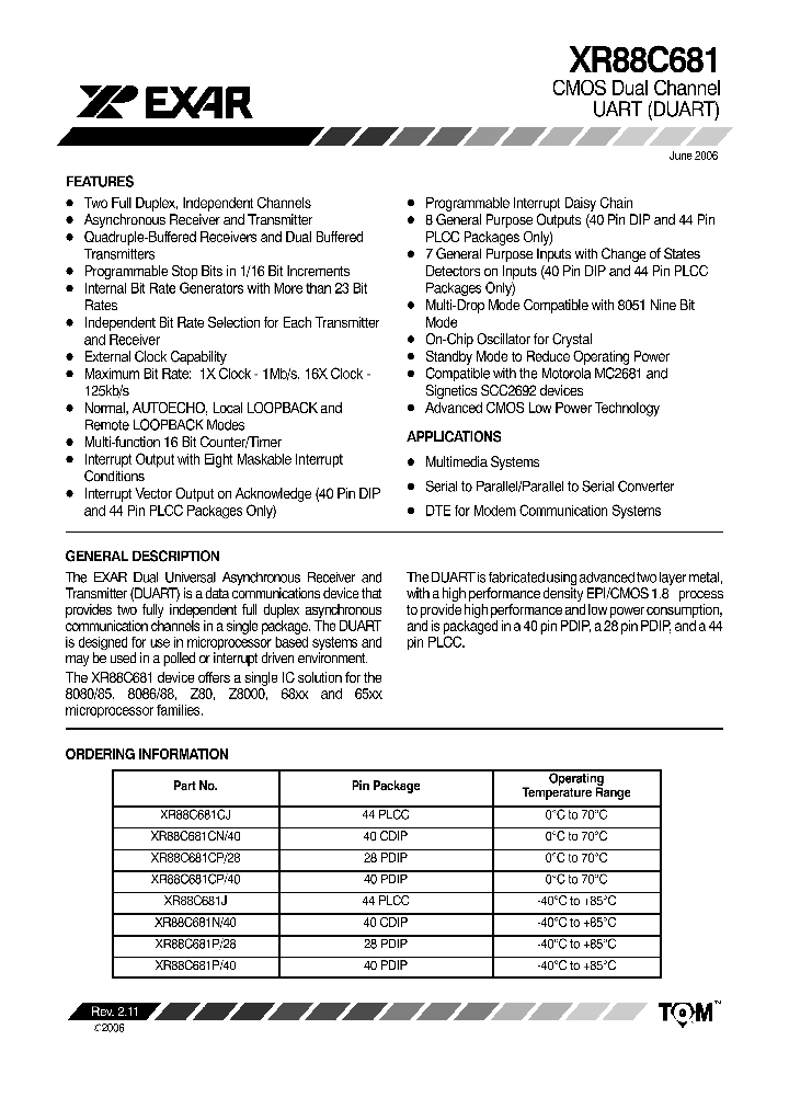 XR88C68106_1338269.PDF Datasheet