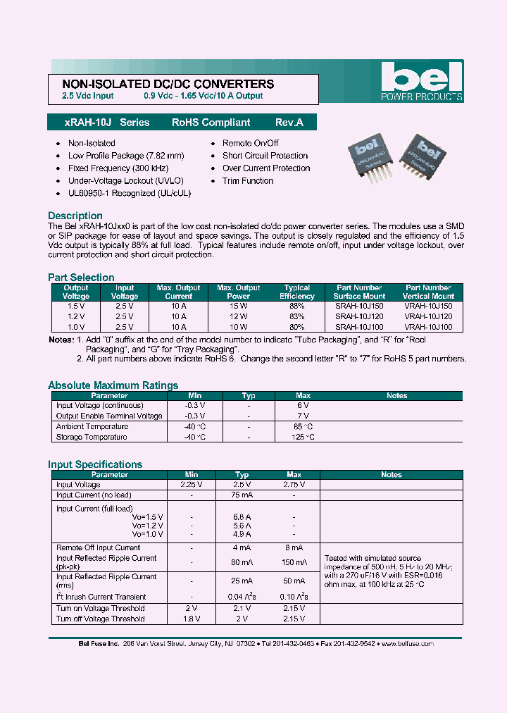 XRAH-10J07_1015350.PDF Datasheet
