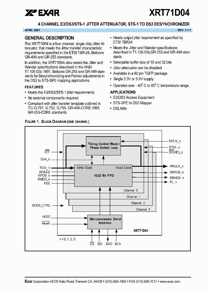 XRT71D04IV_1338366.PDF Datasheet