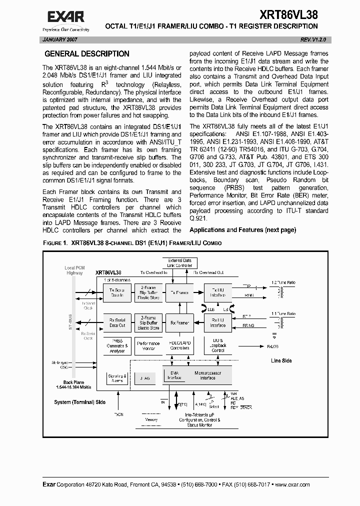XRT86VL382_1338444.PDF Datasheet