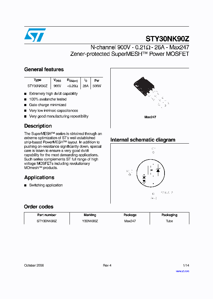 Y30NK90Z_1338572.PDF Datasheet