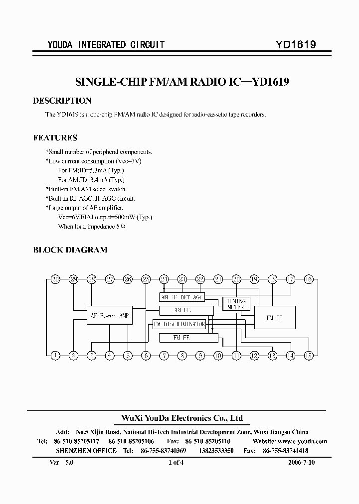 YD1619_1124567.PDF Datasheet