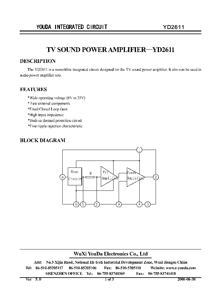 YD2611_1338600.PDF Datasheet