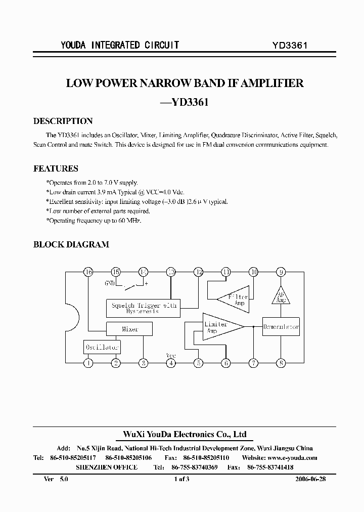 YD3361_1338605.PDF Datasheet