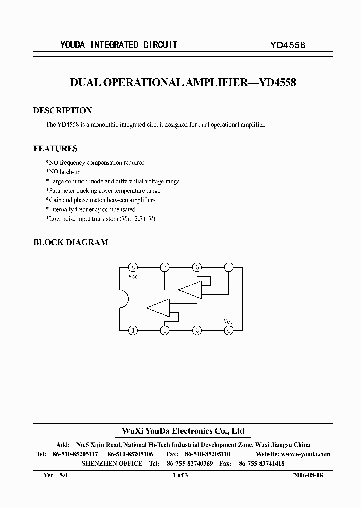 YD4558_1104057.PDF Datasheet