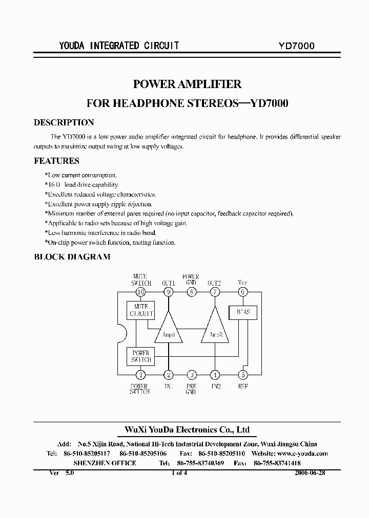 YD7000_1102751.PDF Datasheet