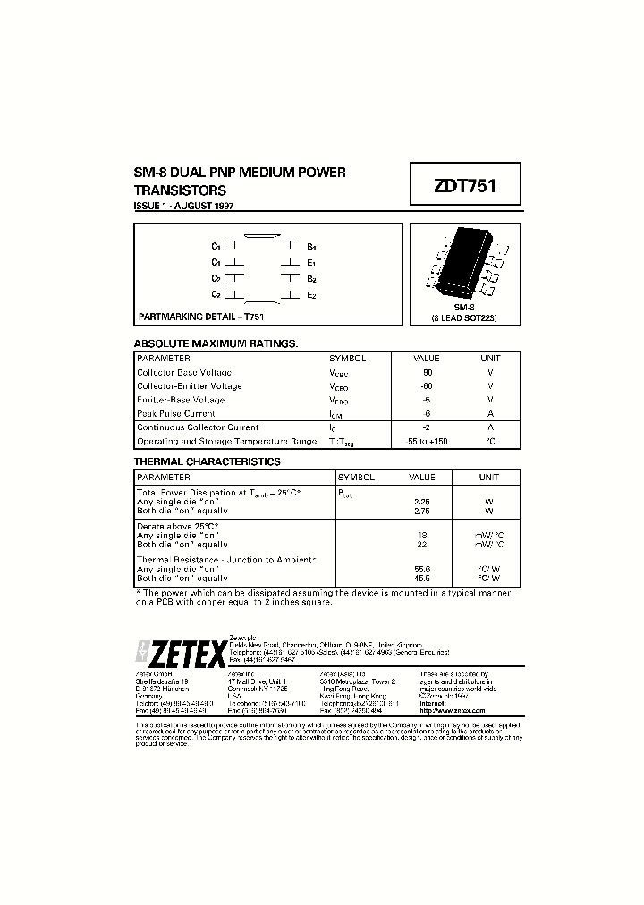 ZDT751_1339026.PDF Datasheet