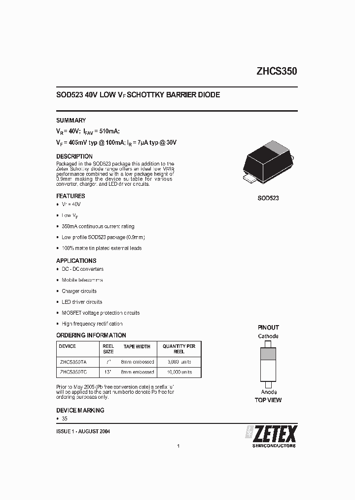 ZHCS350TC_1339052.PDF Datasheet