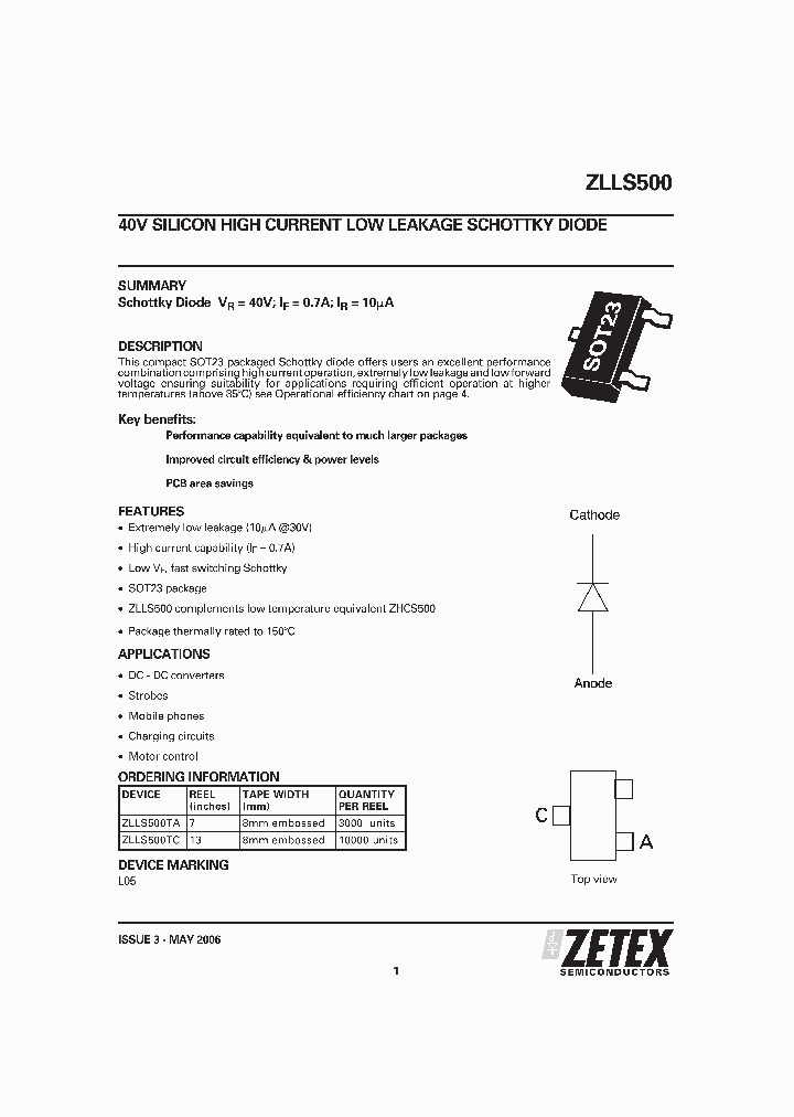 ZLLS50006_1339256.PDF Datasheet