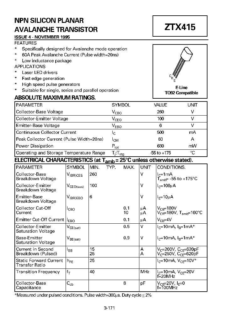 ZTX415_1339538.PDF Datasheet