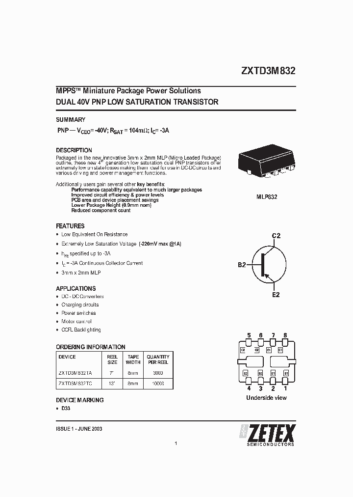 ZXTD3M832TC_1339986.PDF Datasheet