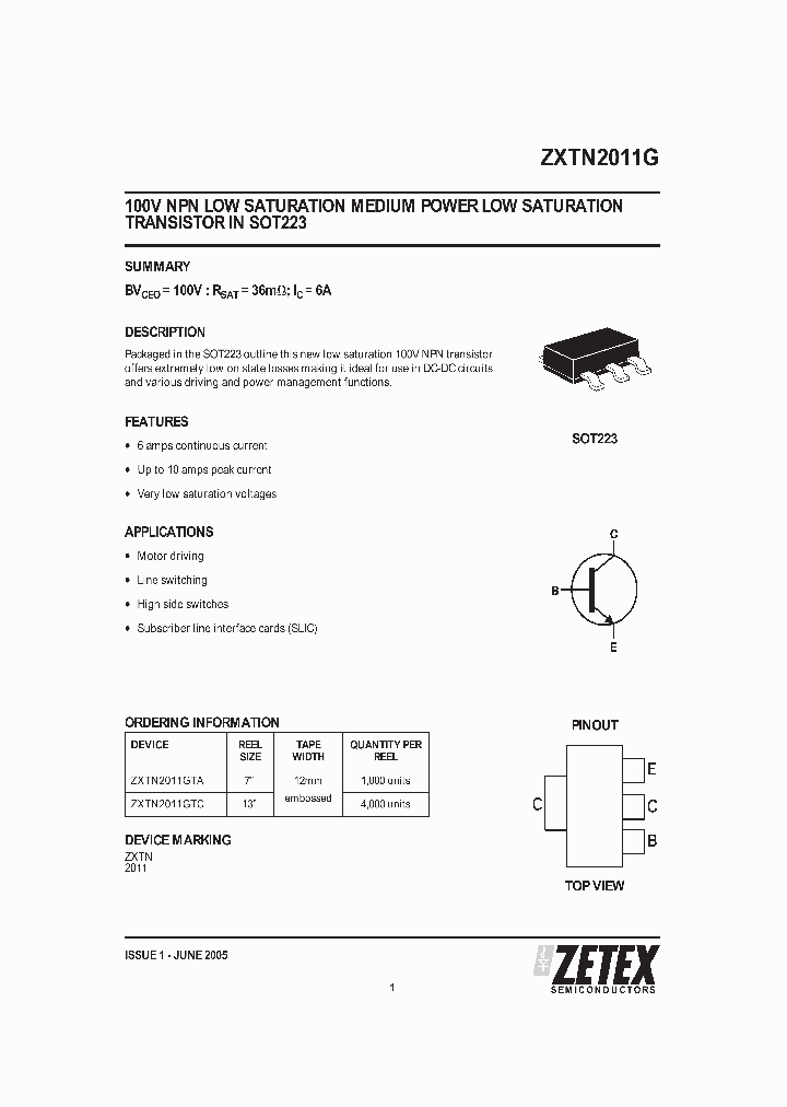 ZXTN2011GTC_1340017.PDF Datasheet