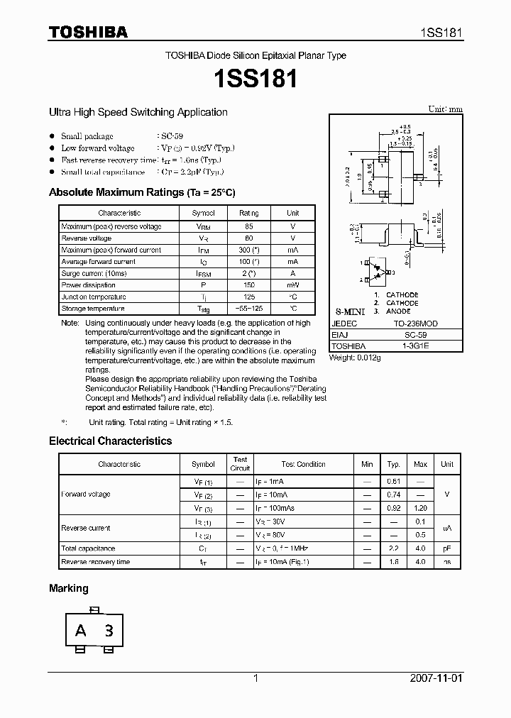 1SS18107_4126418.PDF Datasheet