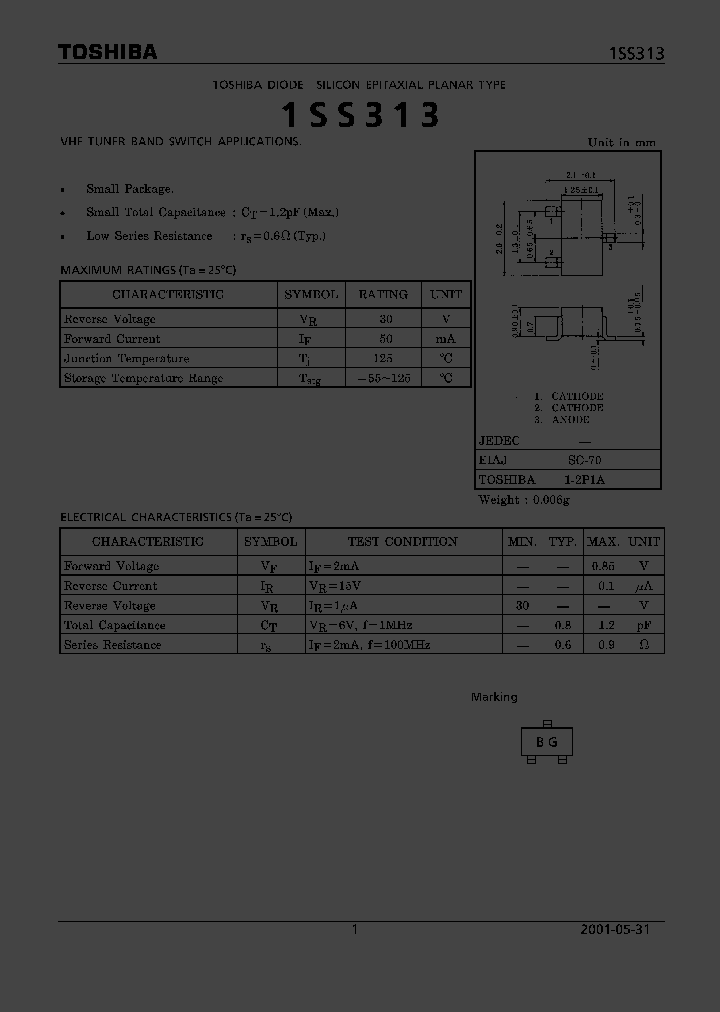 1SS31301_4107516.PDF Datasheet
