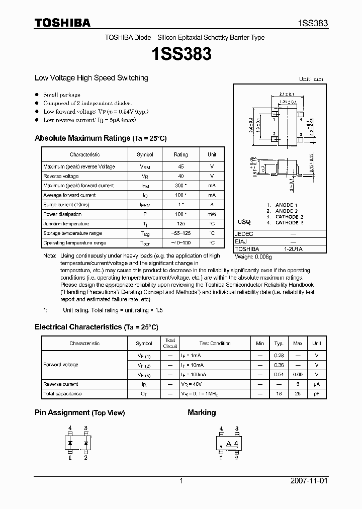 1SS38307_4126191.PDF Datasheet