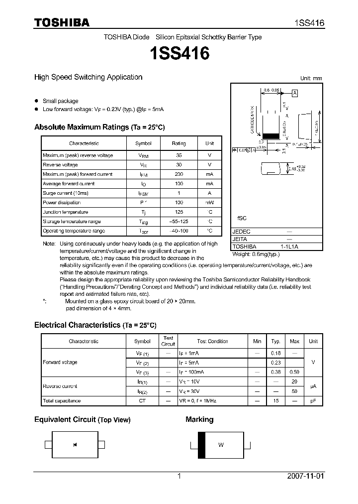 1SS416_4115138.PDF Datasheet