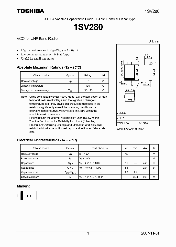 1SV28007_4124886.PDF Datasheet