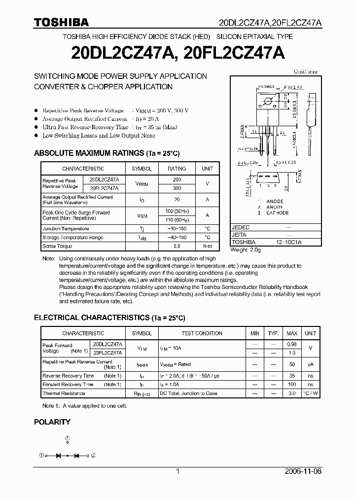 20DL2CZ47A06_4125344.PDF Datasheet