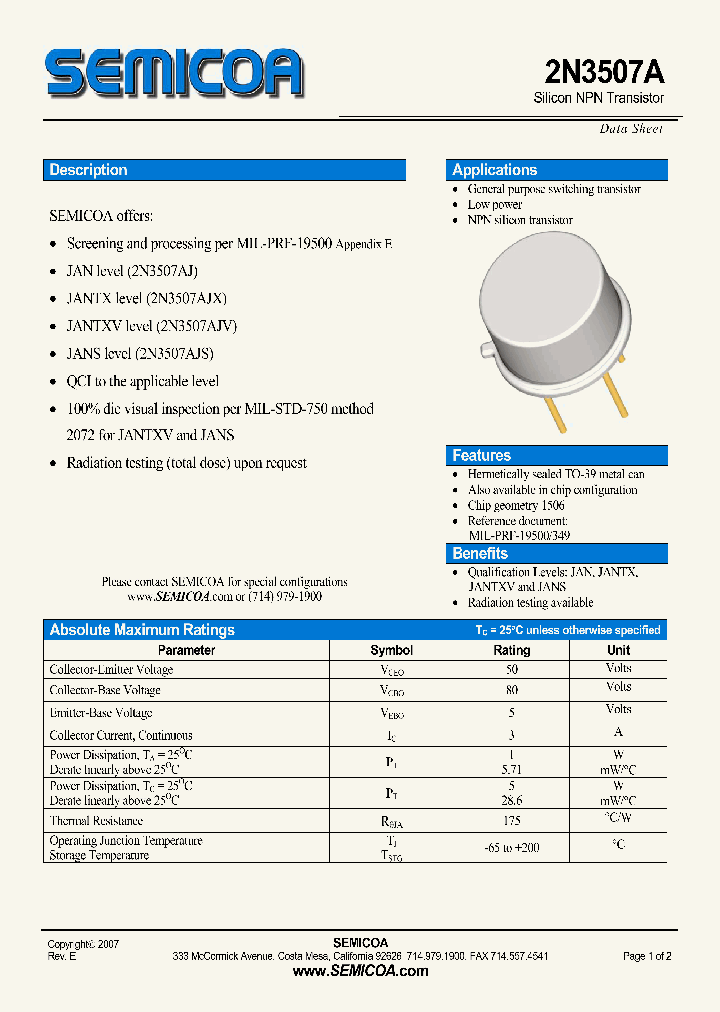 2N3507A_4122814.PDF Datasheet