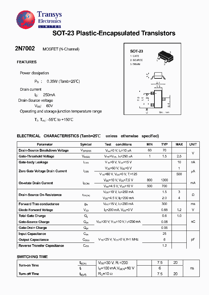 2N7002_4100540.PDF Datasheet