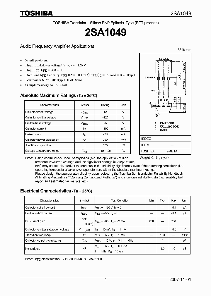 2SA104907_4124674.PDF Datasheet