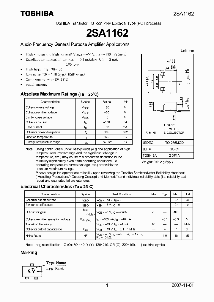 2SA116207_4112222.PDF Datasheet