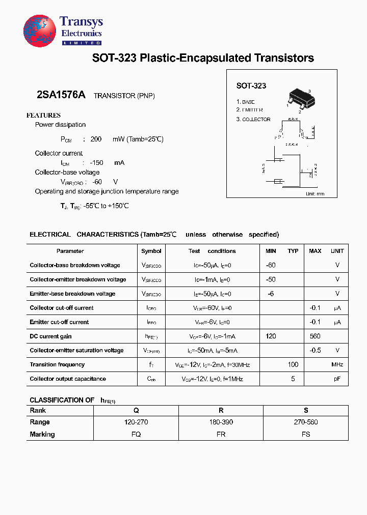 2SA1576A_4108306.PDF Datasheet